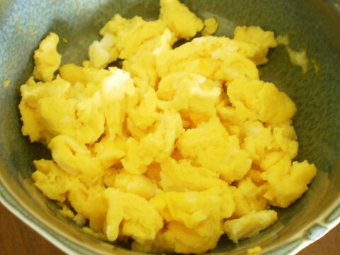 レンチン簡単炒り卵